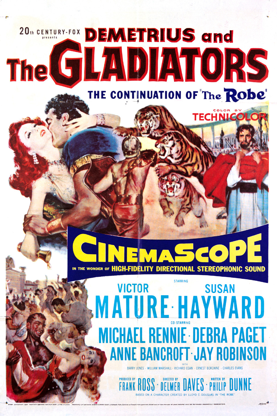 Demetrius and the Gladiators (1954) 