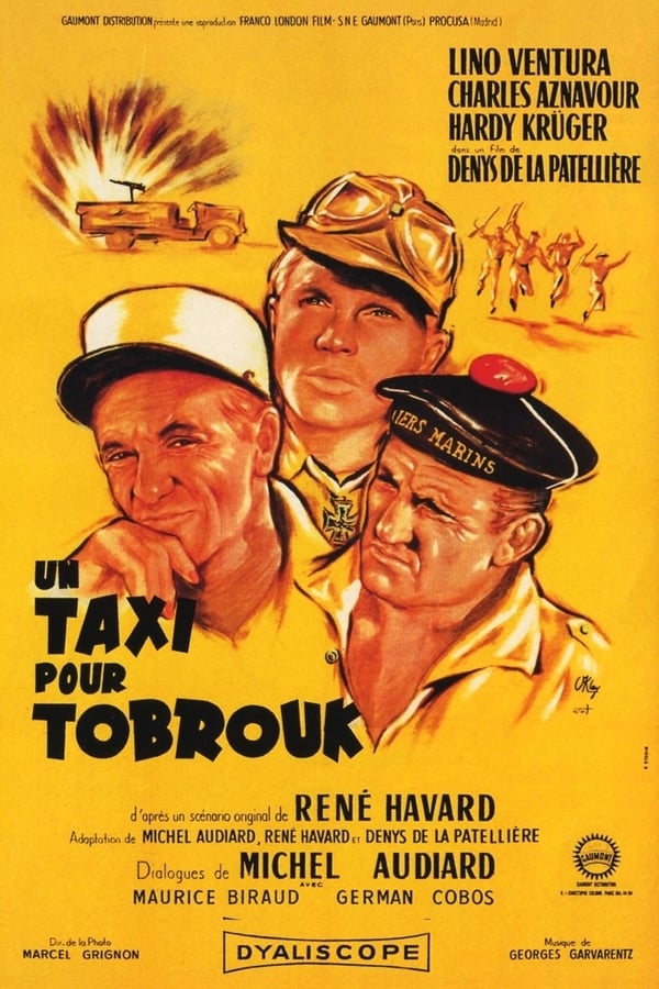 Un taxi pour Tobrouk Aka Taxi for Tobruk (1961) 