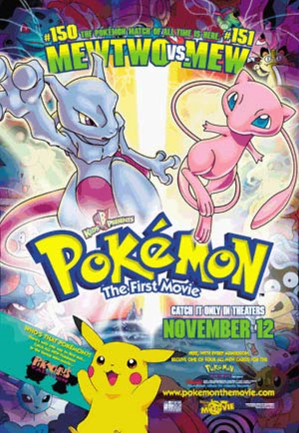 Pokémon: The First Movie – Mewtwo Strikes Back (1998) 