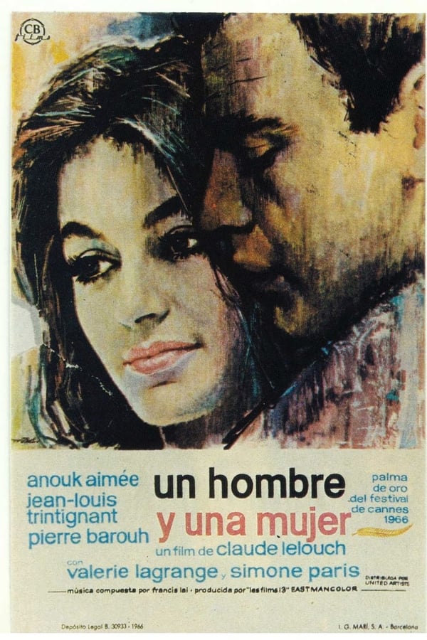 A Man and a Woman Aka Un homme et une femme (1966)